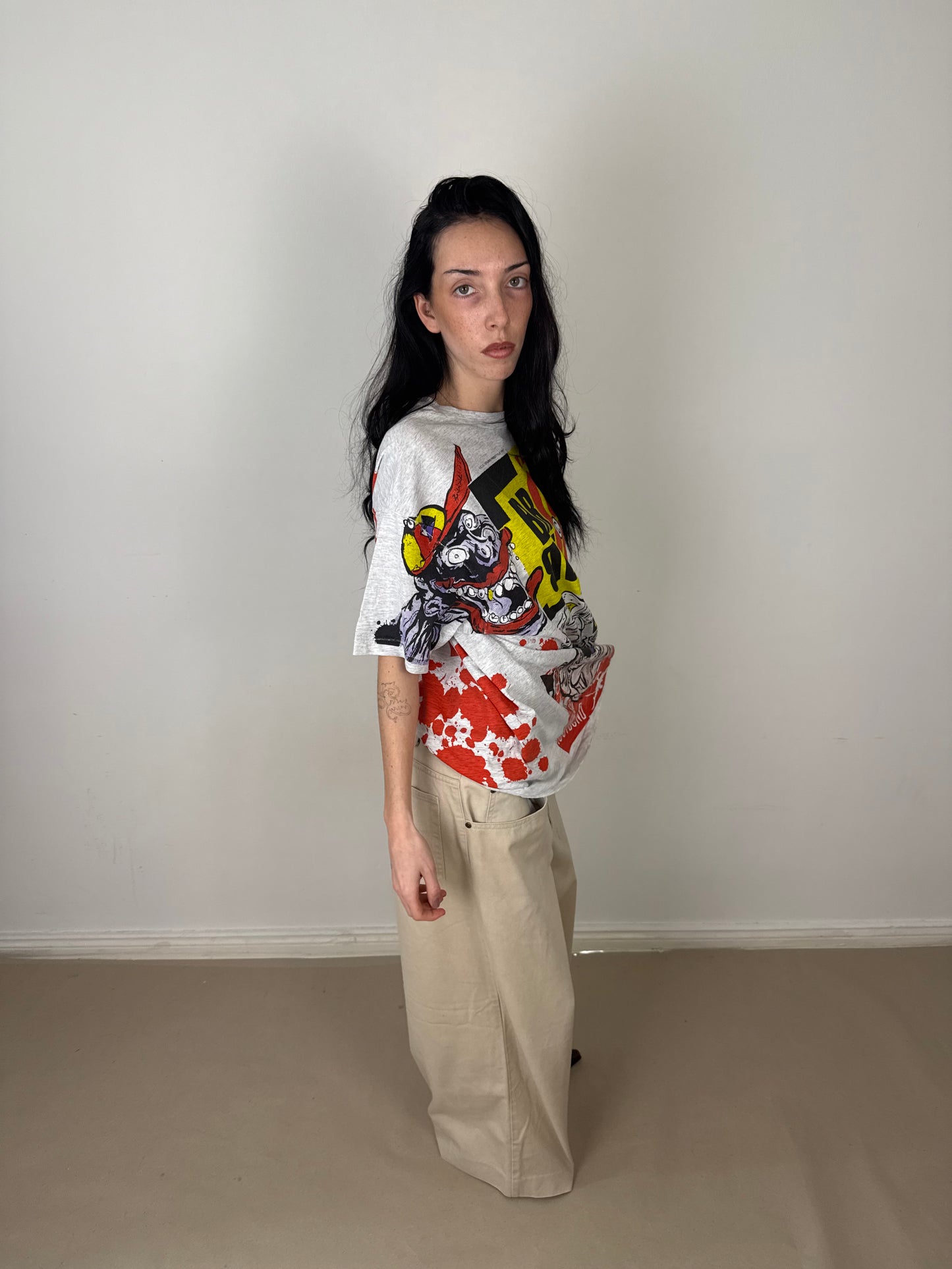 1of1 upcycled baggy jeans