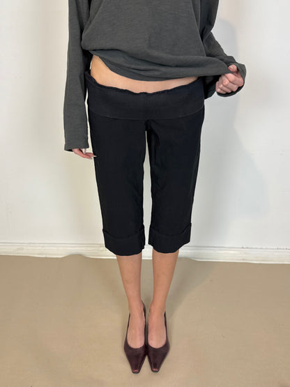 2000s waistband capris