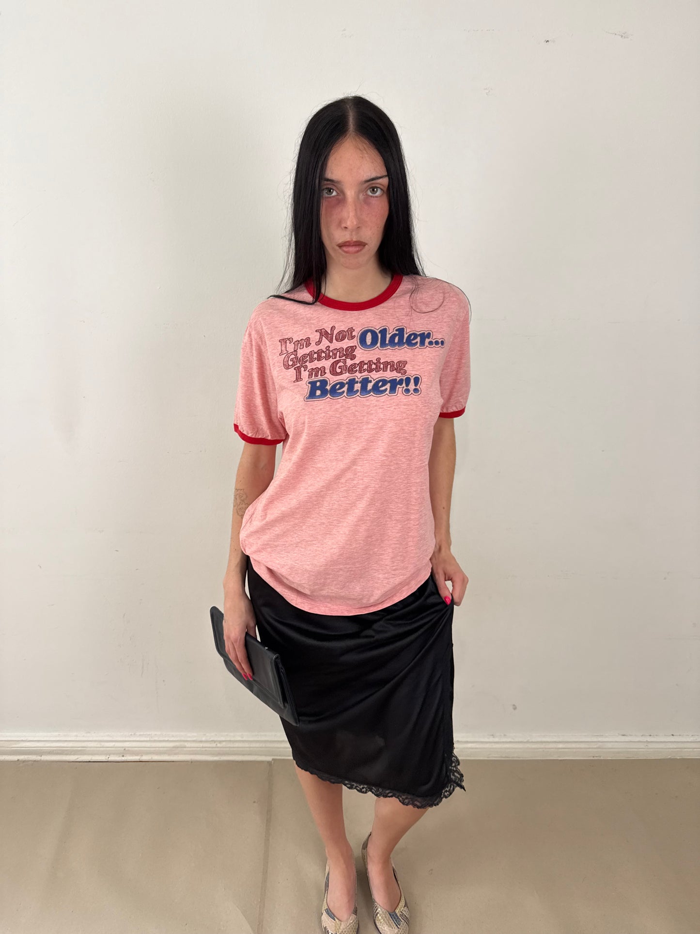 1980s ringer graphic tee