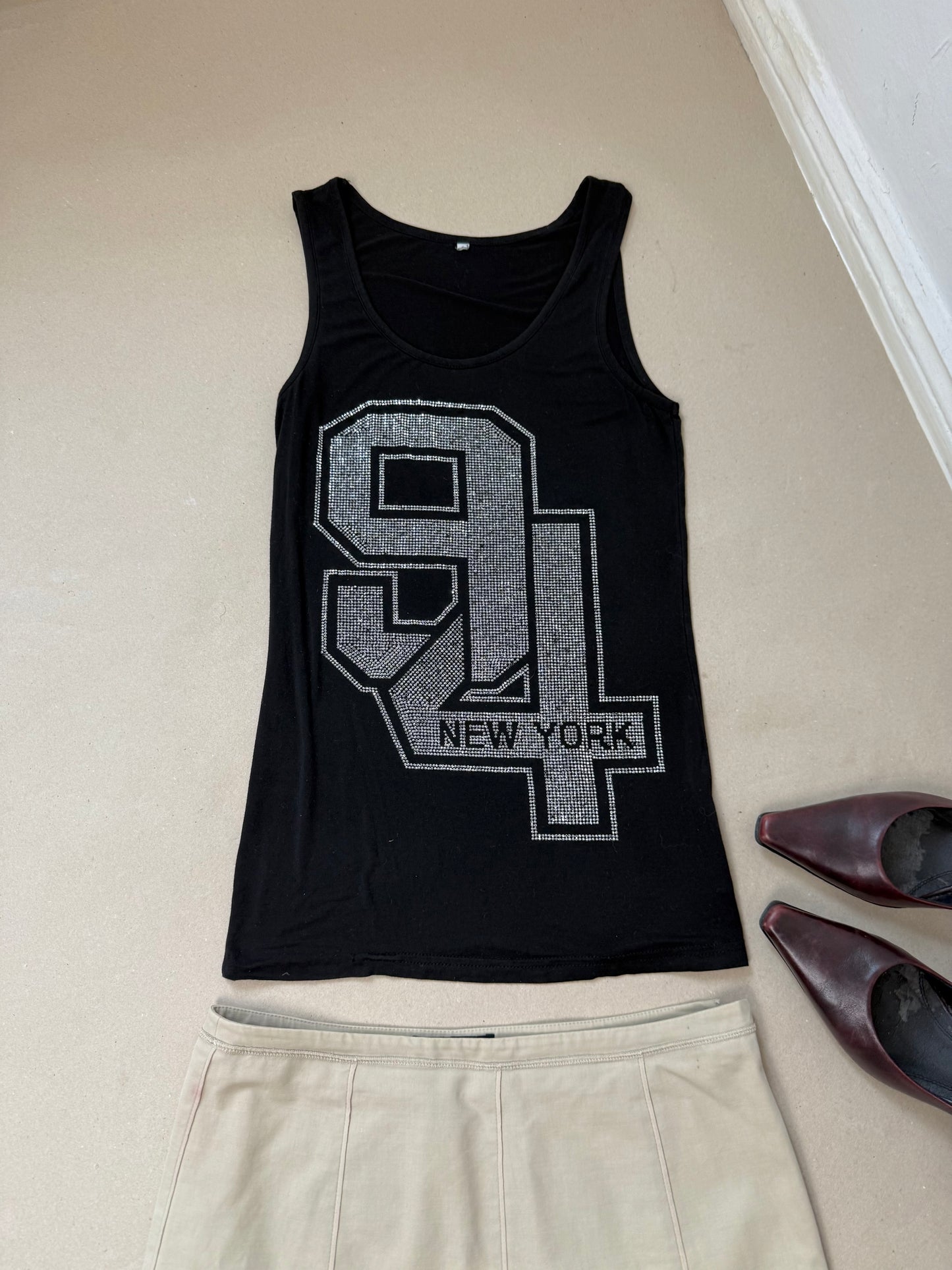 2000a rhinestone top