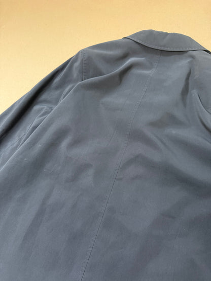 1990s blue trench coat