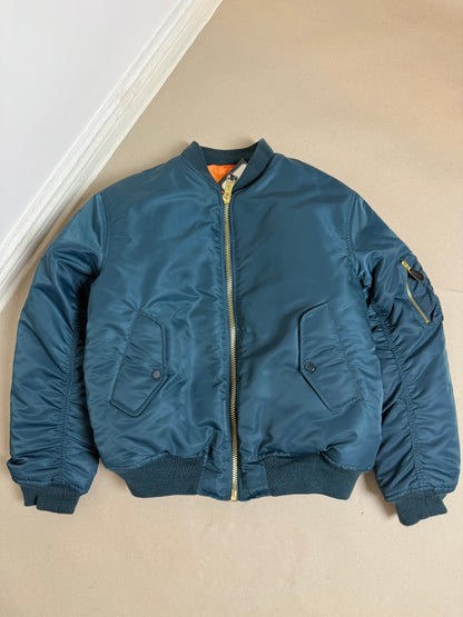 1990s oversized bomber jacket