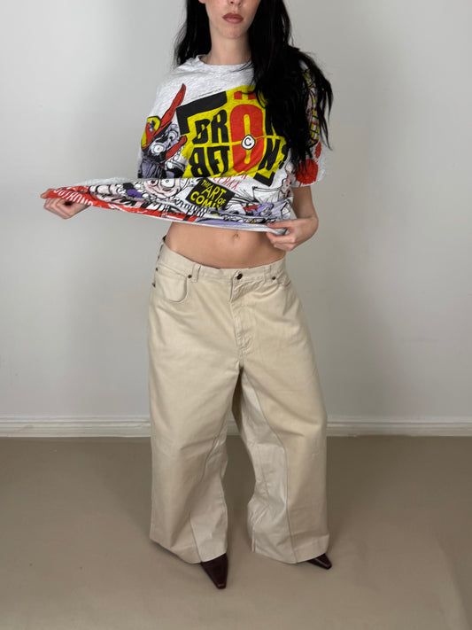 1of1 upcycled baggy jeans