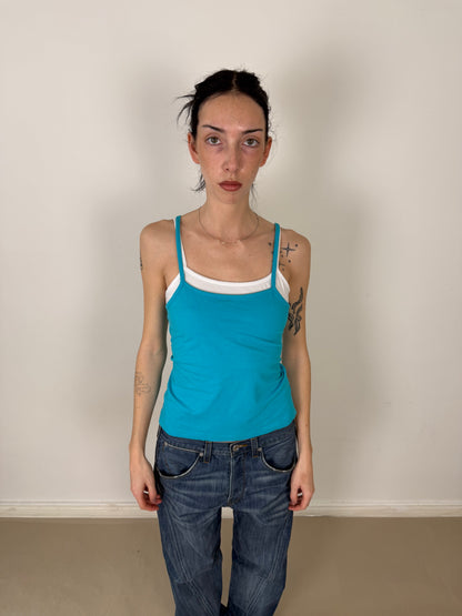 2000s double layered cami top