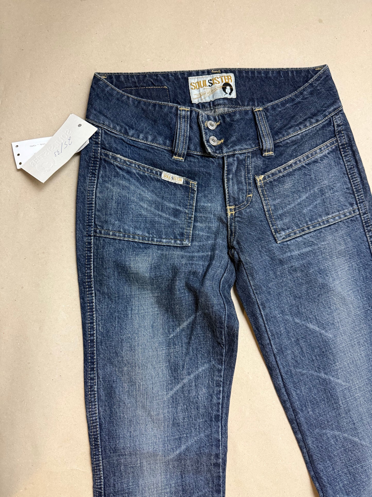 2000s low rise jeans deadstock W24-W26