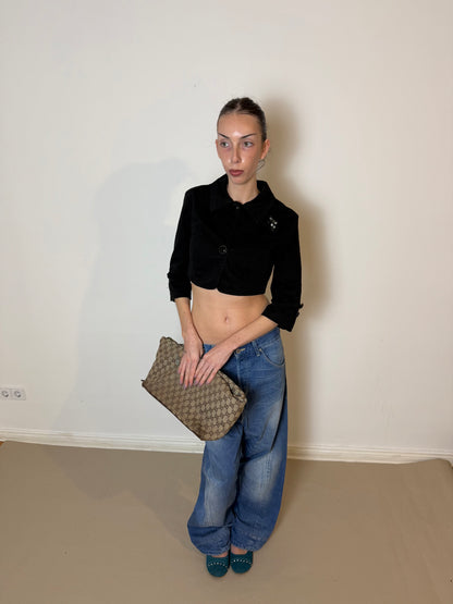 2000s cropped bolero