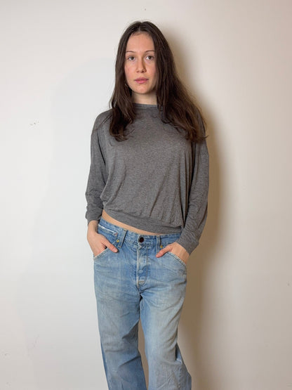 2000s open back longsleeve