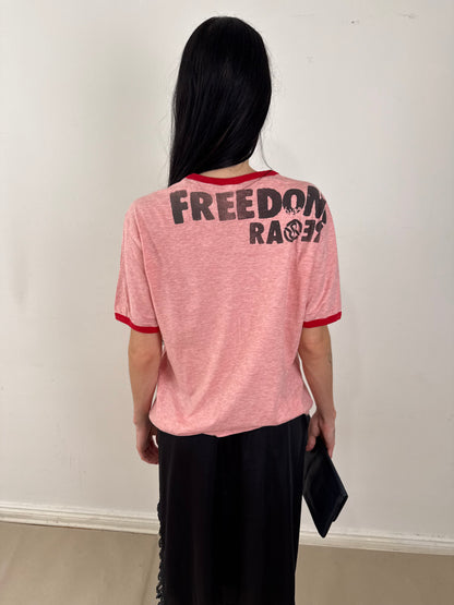1980s ringer graphic tee