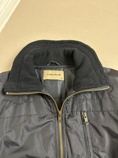 1990s cropped bomberjacket