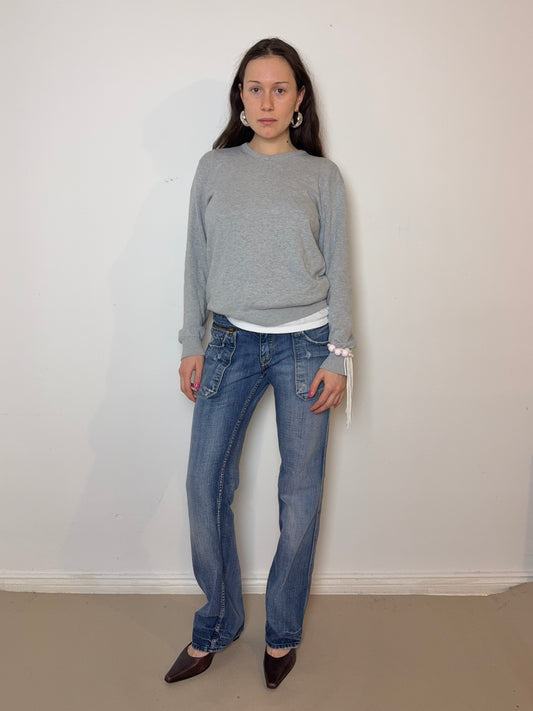 2000s low rise jeans