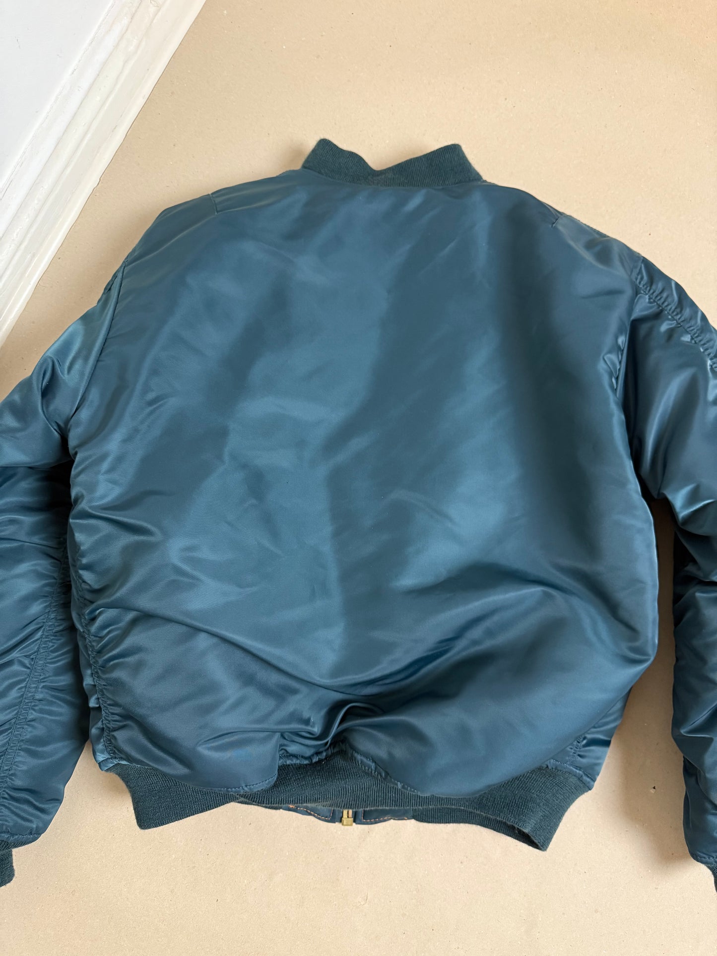 1990s oversized bomber jacket