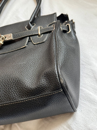 2000s firkin bag midi black