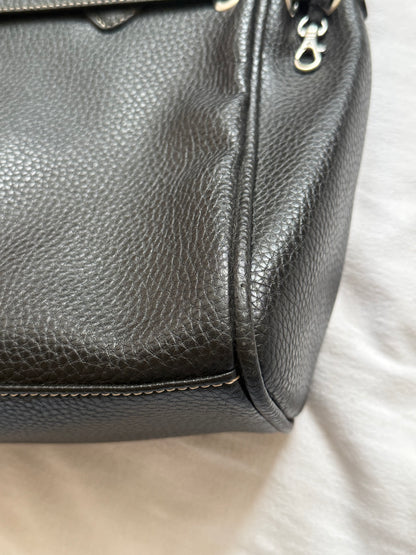 2000s firkin bag midi black