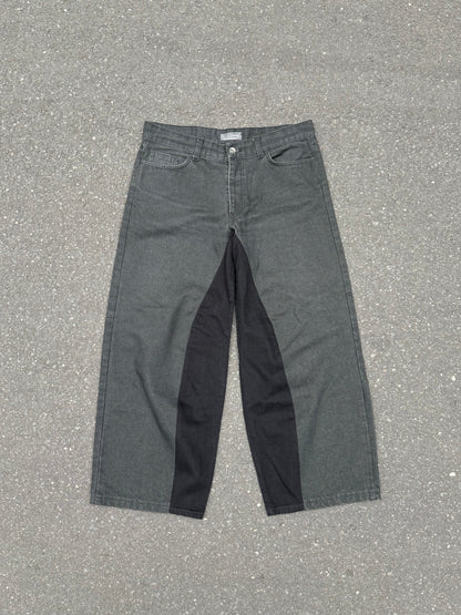 1of1 black baggy jeans
