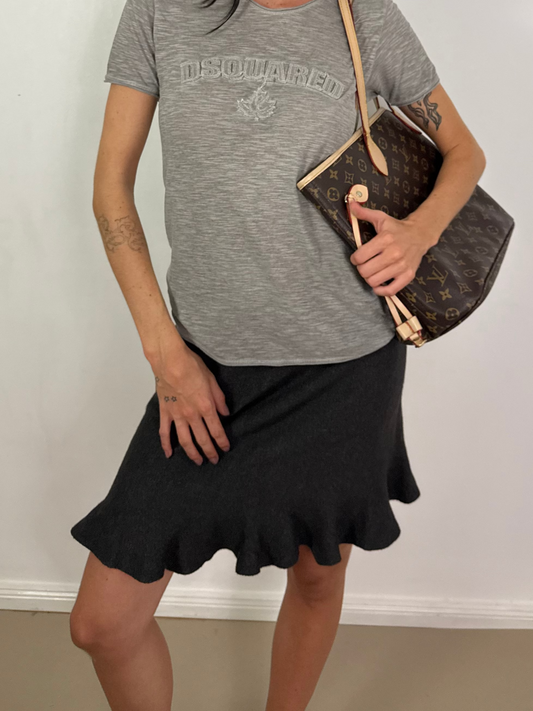1990s knit skirt