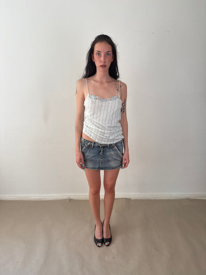1980s MINT LACE CAMI