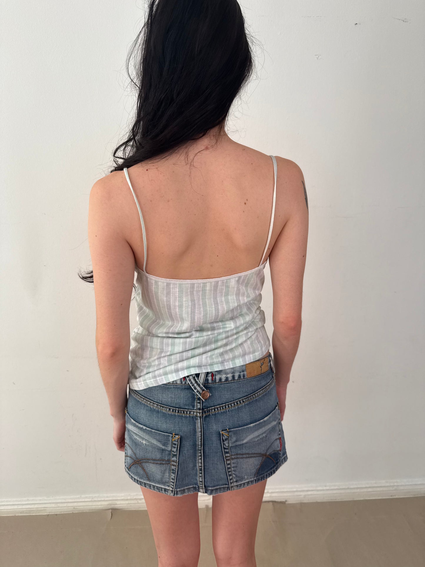 1980s MINT LACE CAMI