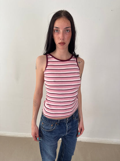 2000s STRIPED TOP