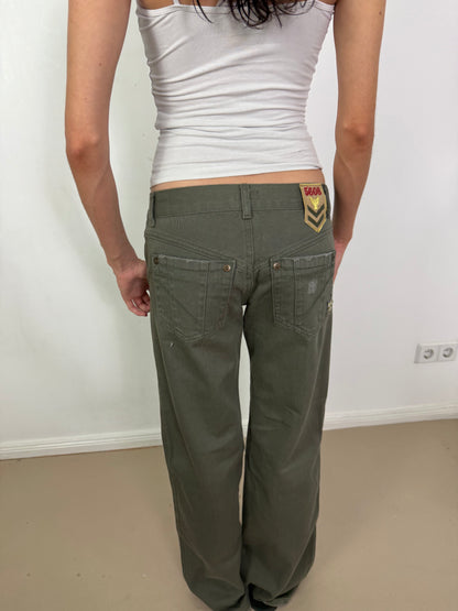 2000s flared jeans