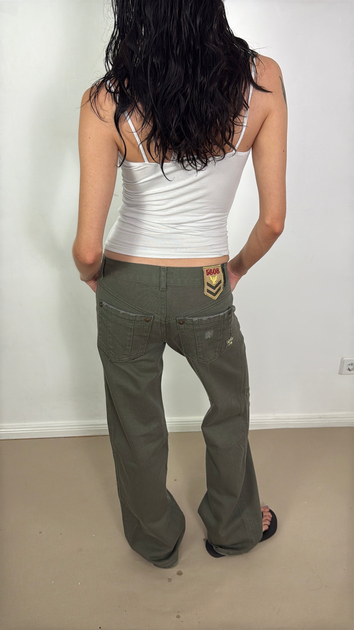 2000s flared jeans