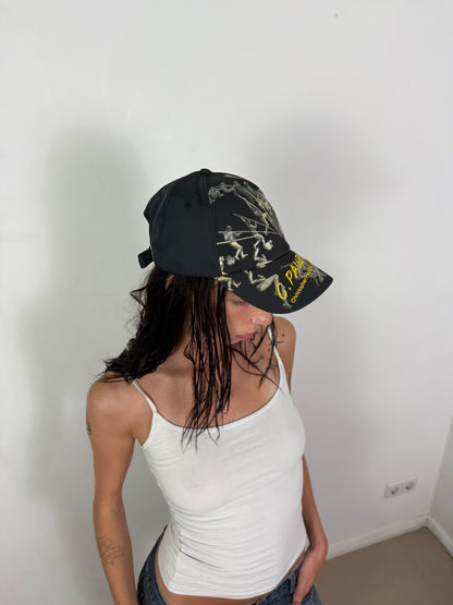 2000s graphic cap