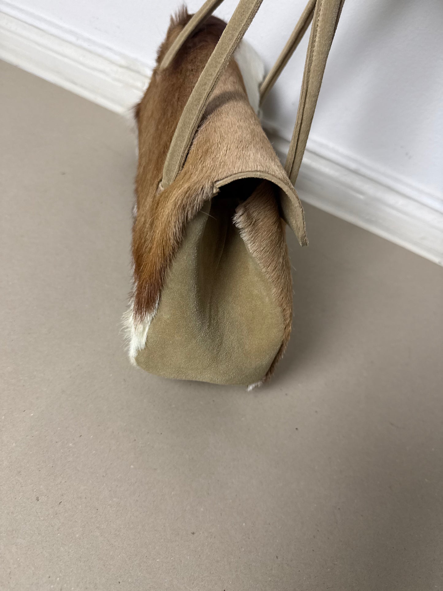 1990s ponyhair bag