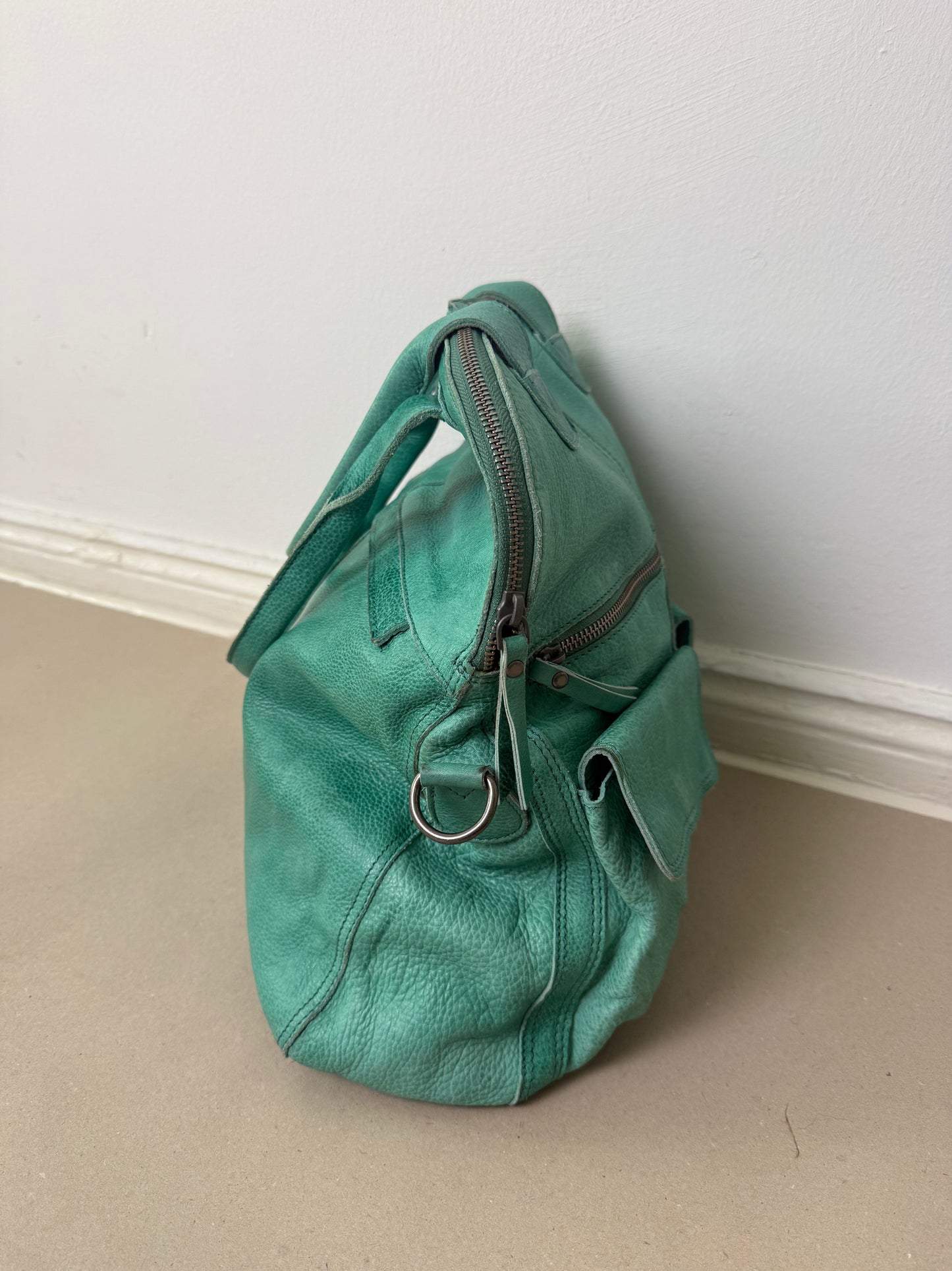 2000s turqoise bag