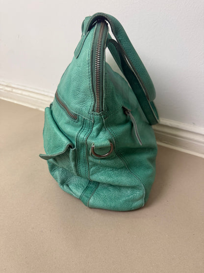 2000s turqoise bag