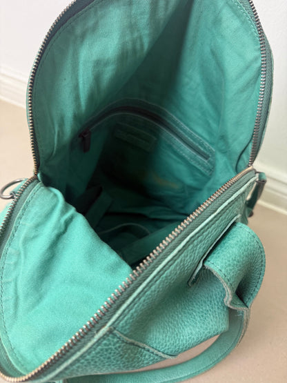 2000s turqoise bag