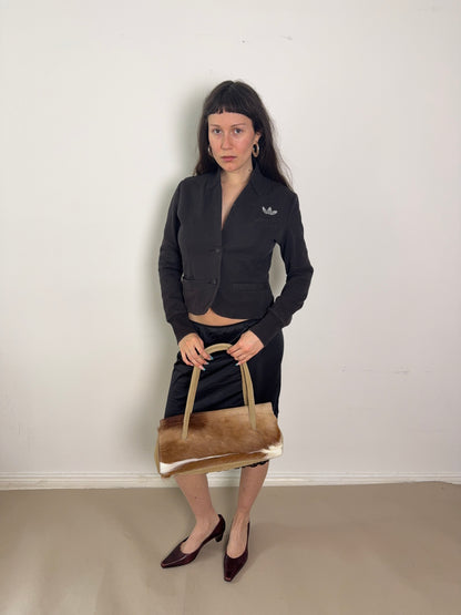 2000s Adidas rhinestone blazer