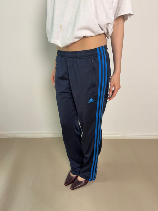 2000s Adidas turqoise trackpants