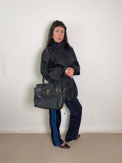 2000s belted rainjacket