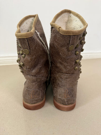 2000s deadstock studded boots