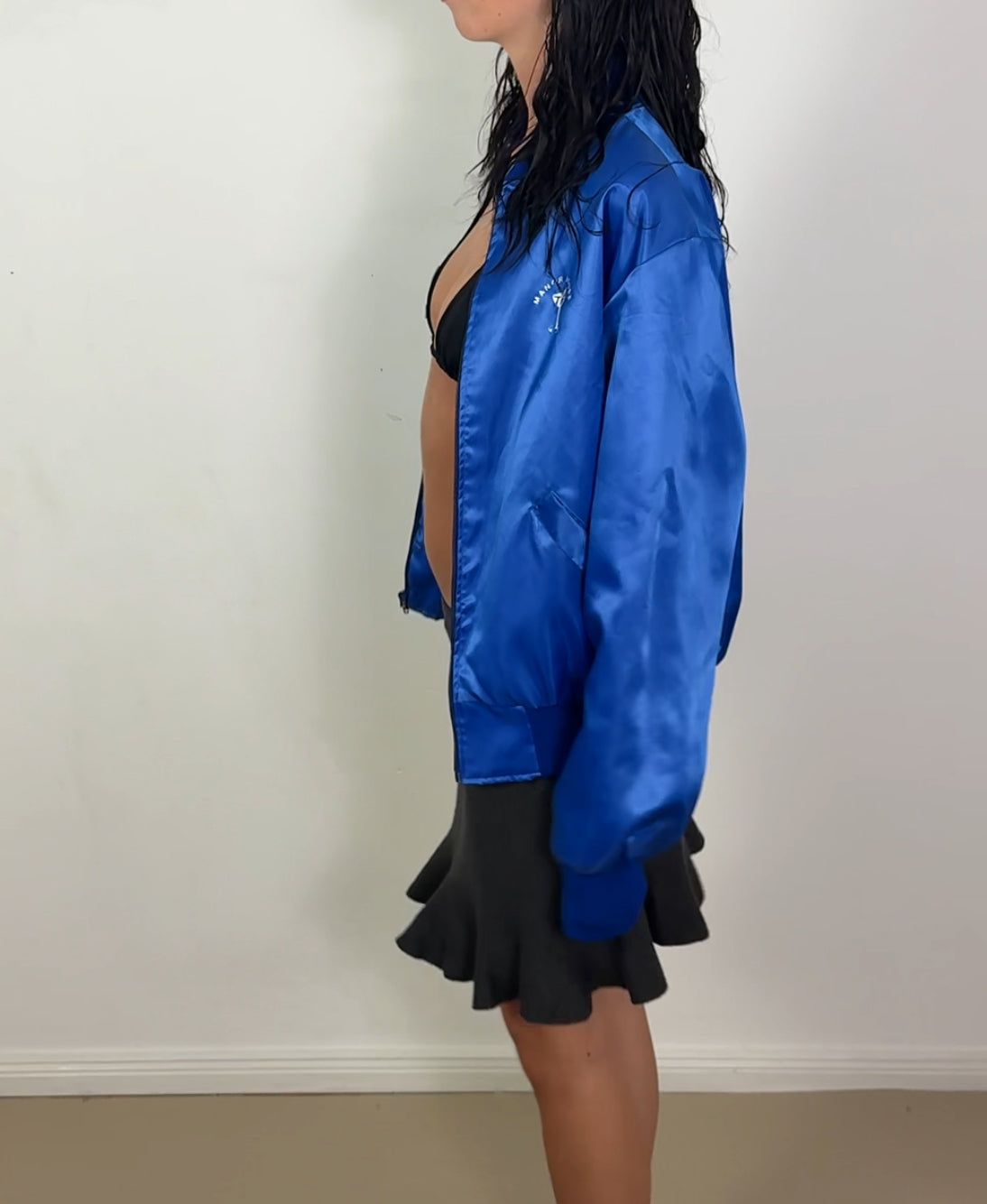 1990s college jacket
