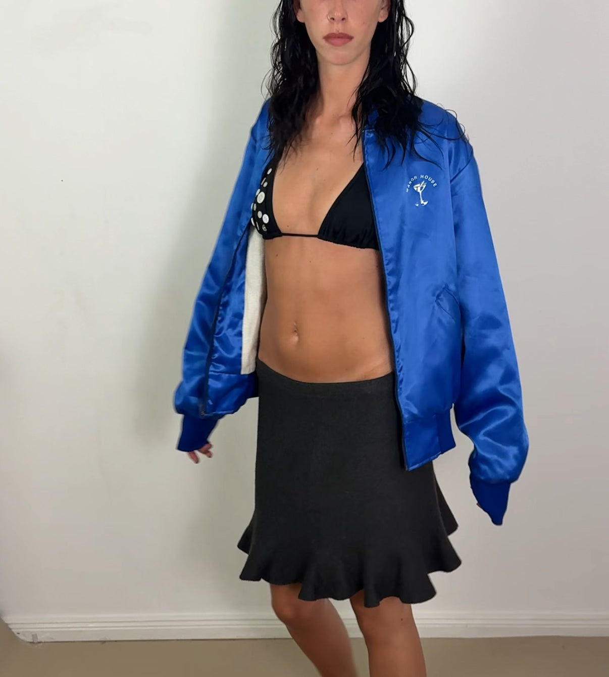 1990s college jacket