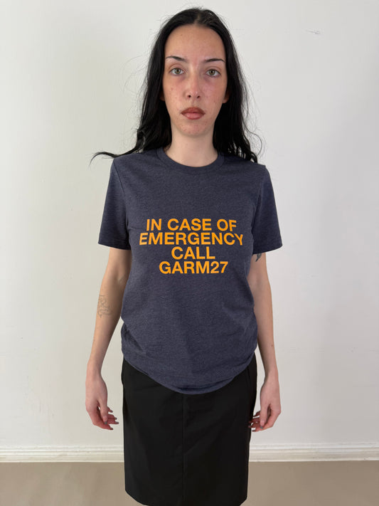 GARM27 'EMERGENY' TEE